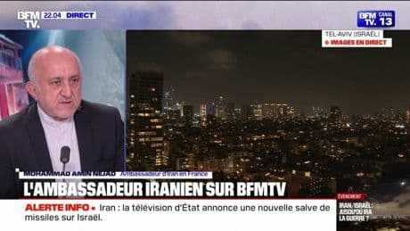 Iran-Israël: "Nous sommes victimes d'une guerre injustifiée", déclare l'ambassadeur d'Iran en France