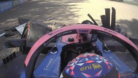 Drama para Colapinto en Imola en su debut con Alpine: accidente e incumple uno de los requisitos de Briatore