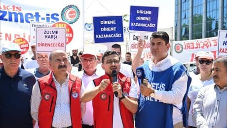 Hizmet İş, Altındağ Belediyesi'ne seslendi: Grev çadırımız dimdik ayaktadır, hukuki mücadelemiz sürecektir