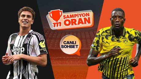 Devler Ligi’nde Juventus’un konuğu Borussia Dortmund! Maçın heyecanı canlı sohbet ve Şampiyon Oranlar ile Misli'de