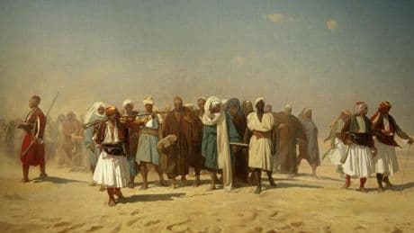 Muslimische Sklavenhändler beherrschten in Afrika riesige Gebiete