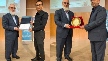 Çocuk yaşta evliliği savunan Nurettin Yıldız'a plaket