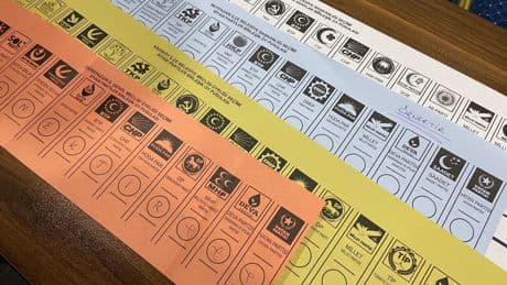 Silah bırakma kararı sonrası partilerin oy oranları nedir?