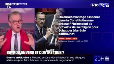 LE CHOIX DE CHRISTOPHE - Voile, fin de vie, proportionnelle... François Bayrou, envers et contre tous?