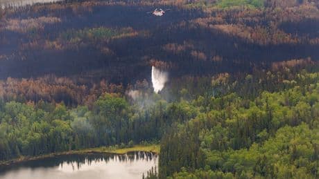 Days of wet weather may end in some parts of Manitoba fighting fires