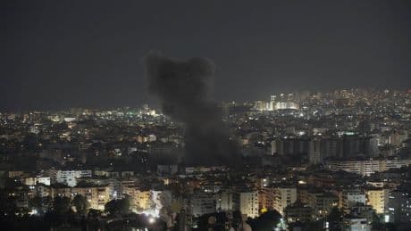 Israel strikes Beirut's suburbs to target what it calls drone production