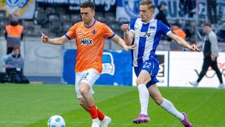 Gegen Magdeburg - Leitl baut Hertha zweimal um