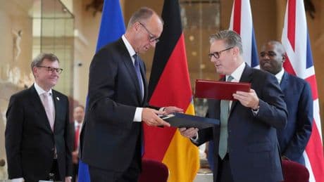 Starmer und Merz: „Es ist überfällig, dass wir einen solchen Vertrag miteinander abschließen“