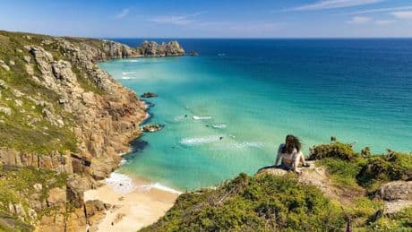 'Most gorgeous' UK beach with crystal clear waters is 'not for the prudish'
