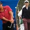 Kai Trump and Charlie Woods endure very different days at South Florida golf tournament