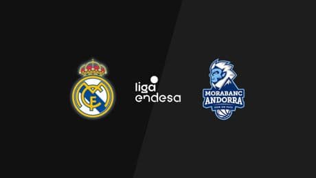 Real Madrid - Andorra, en directo Liga Endesa: resultado, valoraciones y estadísticas en vivo