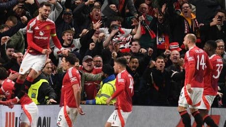 Manchester United-OL : Lyon éliminé de la Ligue Europa par les Red Devils au terme d’un match renversant