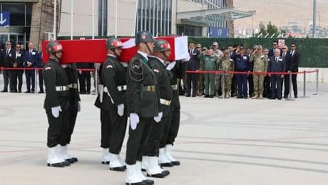 Pençe-Kilit Harekâtı Bölgesinde Şehit Olan Mehmetçikler Yüksekova’da Törenle Uğurlandı
