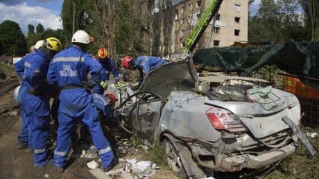 Kiev, de luto tras el mayor ataque ruso en un año que ha dejado 31 muertos en Ucrania, cinco de ellos menores