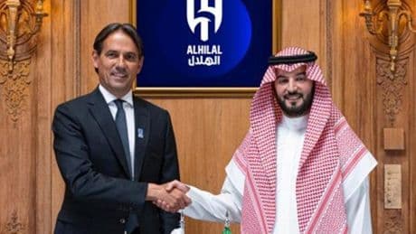 Inter'den ayrılan Simone Inzaghi, Al-Hilal'ın başına geçti