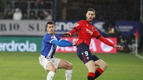 Diez partidos de Osasuna sin perder ante el Alavés