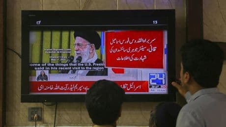 Irán responde al ataque de Israel con una andanada de drones