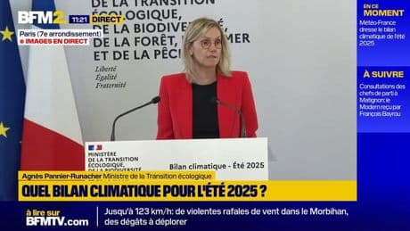 Bilan climatique de l'été 2025: "Nous ne devons pas avoir peur d'entrer dans un monde d'écologie de guerre", déclare Agnès Pannier-Runacher