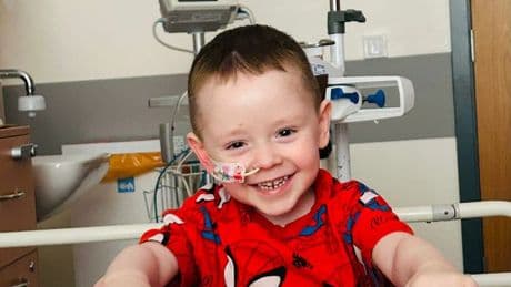 Scots mum issues dry nappy warning after toddler diagnosed with stage four cancer