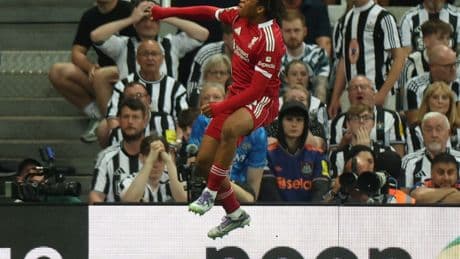Newcastle 2 Liverpool 3: Rio Ngumoha, 16, scores 100th-minute winner to break ten-man Toon’s hearts in ‘Isak derby’