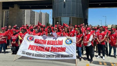 Tez-Koop-İş Sendikası Samsun, Ordu, Çorum, Giresun ve Trabzon'da greve hazırlanıyor