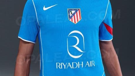 Primeras imágenes de la posible tercera equipación del Atlético