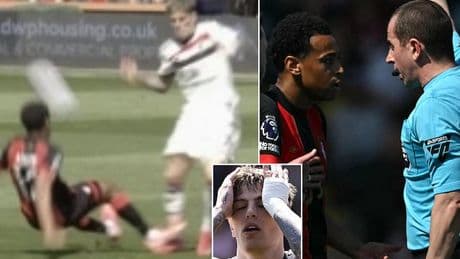 Why Tyler Adams was NOT sent off for heavy challenge on Man United star Alejandro Garnacho as official statement is released