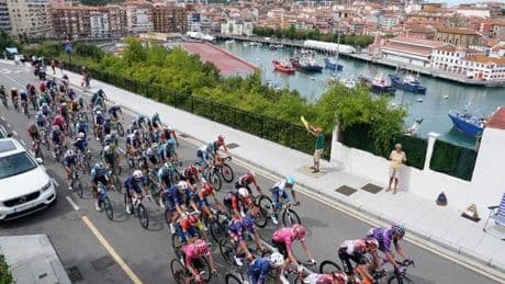 Fotos | El espectacular recorrido de La Vuelta en Bizkaia