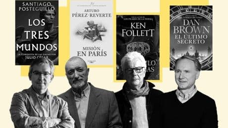 Insólito duelo de reyes del 'bestseller' y el emérito en la 'rentrée' editorial