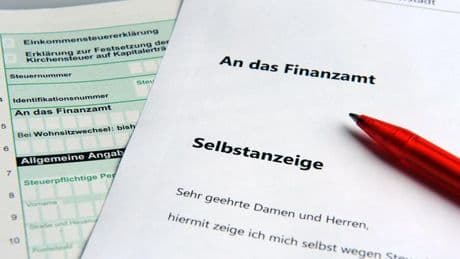 Steuerhinterziehung: Mehr Selbstanzeigen von Steuersündern