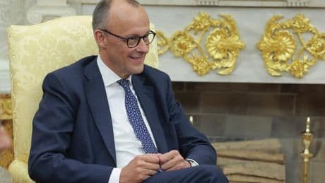 Friedrich Merz in den USA: Trump nimmt Merz' Einladung nach Deutschland an
