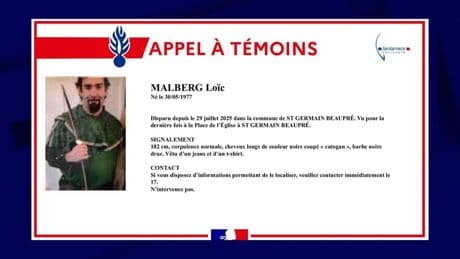 Un appel à témoins lancé pour retrouver un quadragénaire disparu depuis une semaine dans la Creuse