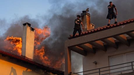 Canicule en Grèce : 52 départs de feu répertoriés en 24 heures
