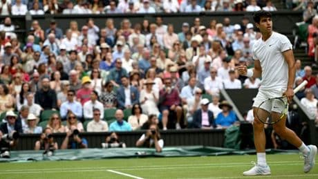 Wimbledon'da tek erkeklerde yarı final heyecanı