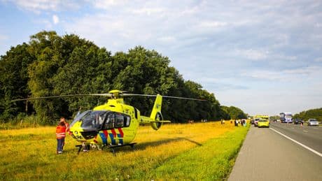 Dode en gewonden bij verkeersongeluk op A1 bij Bathmen