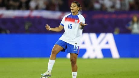 Man arrested after racially abusive messages sent to England star Jess Carter