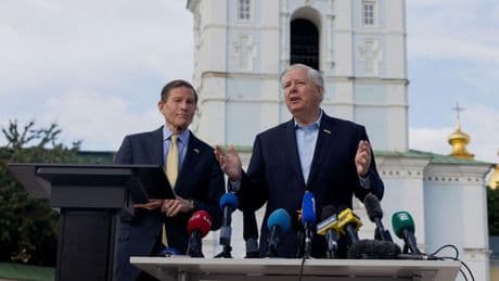 U.S. Senate Weighs Sanctions Bill As Russia Stalls Peace Talks