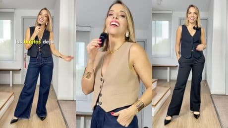 Caro Salazar, asesora de moda: “Si eres bajita como yo apuesta por los pantalones de corte tobillero porque te ayudarán a alargar la figura”