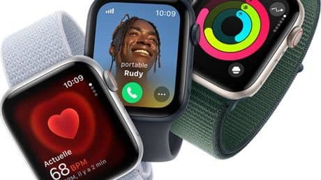 Pour les 10 ans de l'Apple Watch, la firme américaine perd la première place des vendeurs de montres connectées