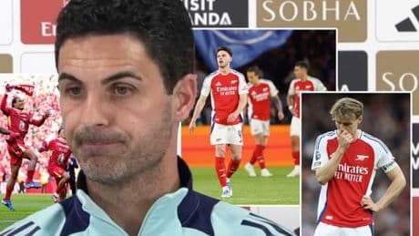 Mikel Arteta makes brutally honest admission about taking Arsenal 'backwards'