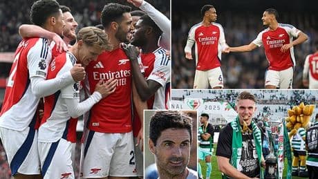 Is THIS how Arsenal will line-up next season? Mikel Arteta has several new faces to fit in as Gunners near £200m summer spend in bid to overhaul Premier League champions Liverpool
