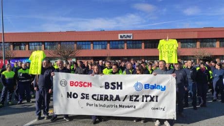 BSH confirma el cierre de su fábrica en Esquíroz (Navarra) y despedirá a sus 665 empleados