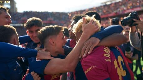 El Barcelona busca la corona de España