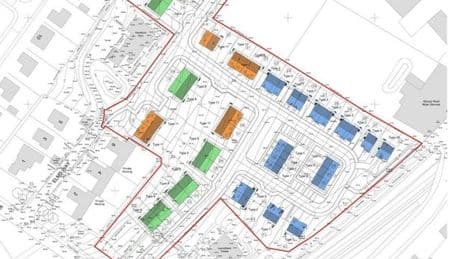 Plans for 43 homes in Ayrshire town unveiled as local expresses 'great concern'