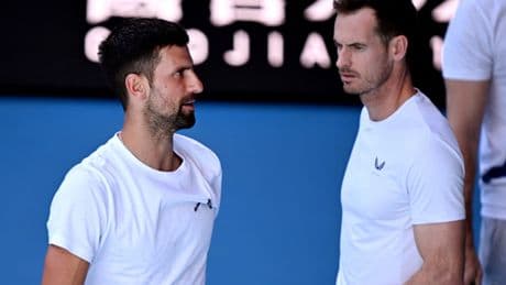 Novak Djokovic hints at surprise replacement for Andy Murray with childhood hero and iconic female Grand Slam champion