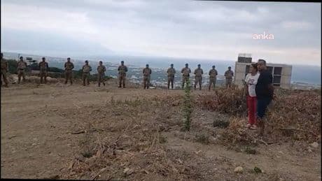 TOKİ için kamulaştırılan Hatay Mağaracık’a jandarma eşliğinde iş makineleri girdi, bölge sakinleri tepki gösterdi