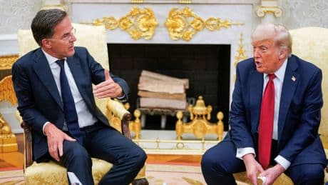 Trump droht Russlands Verbündeten mit Strafzöllen von 100 Prozent