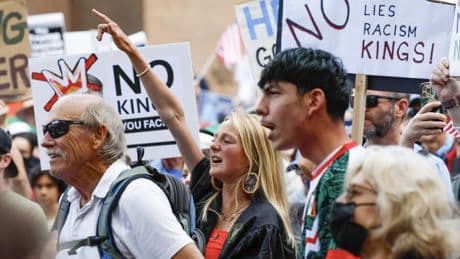 No Kings-Proteste in den USA: Millionen-Widerstand gegen Trump stärker als 2017