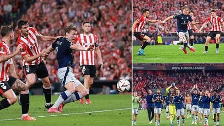 Rasmus Hojlund posts crude 14-word joke on Instagram after Man United's emphatic Europa League win over Athletic Bilbao
