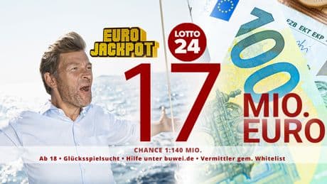 Ziehung Freitag! 17 Millionen im Eurojackpot – hier für nur 3 Euro mitspielen